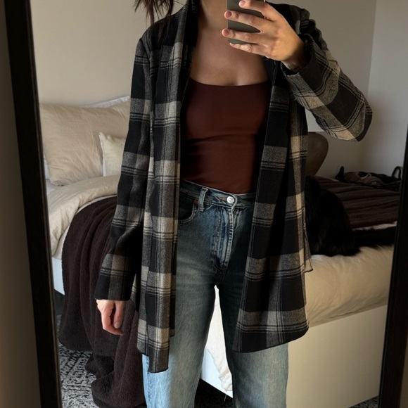 Cassis Plaid Blazer - Picture 5 of 5